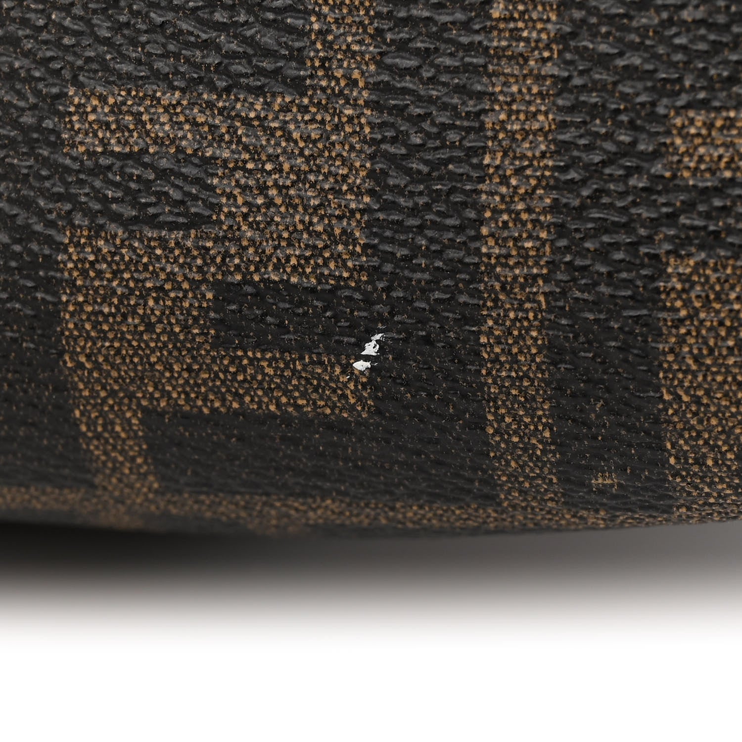 Fendi Zucca Spalmati Medium Roll Tote Tobacco Moro 14 of 17