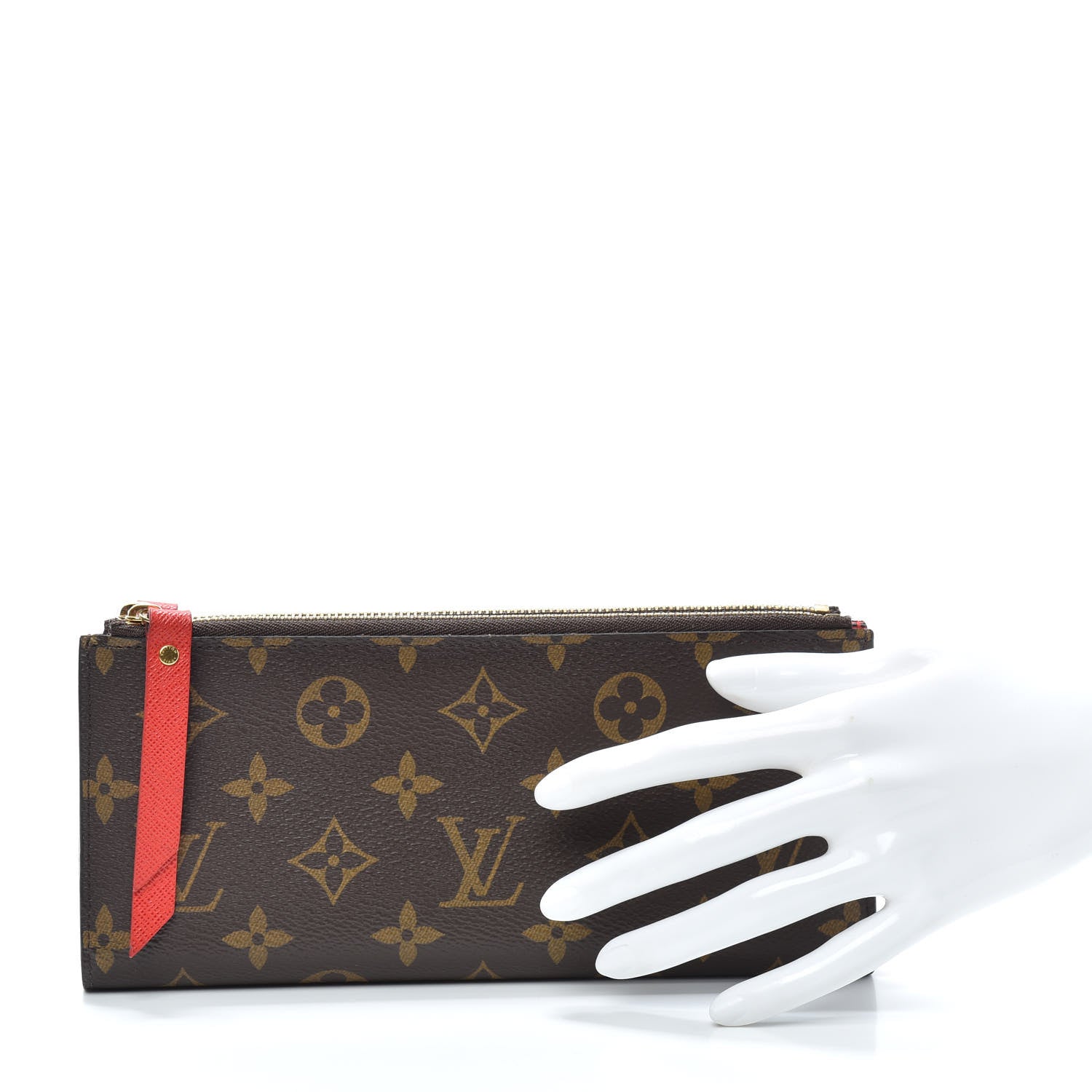 Louis Vuitton Monogram Adele Wallet Coquelicot 2 of 6