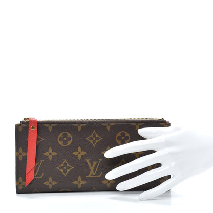 Louis Vuitton Monogram Adele Wallet Coquelicot 2 of 6