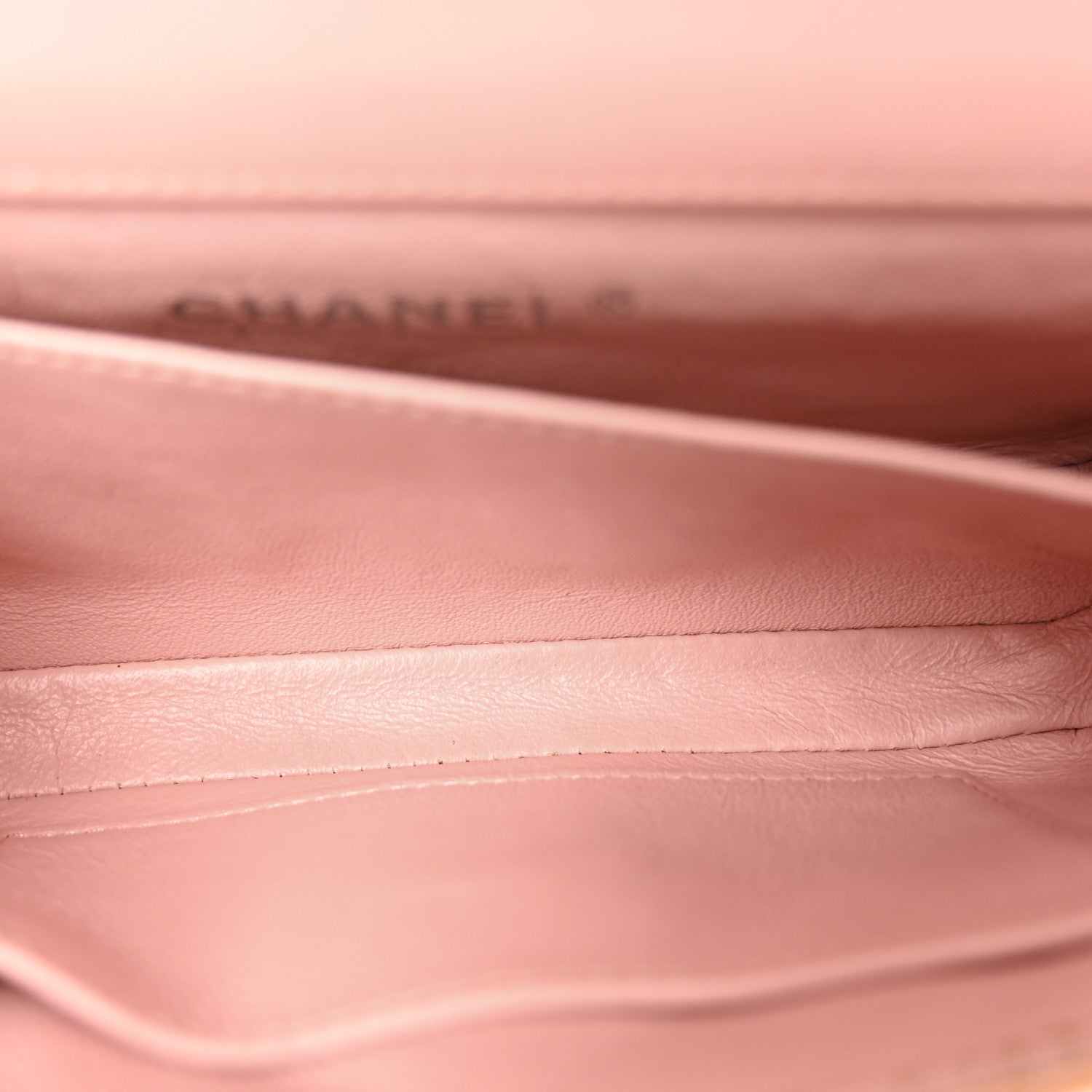 Chanel Patent Calfskin Quilted Extra Mini Rectangular Flap Pink 5 of 14