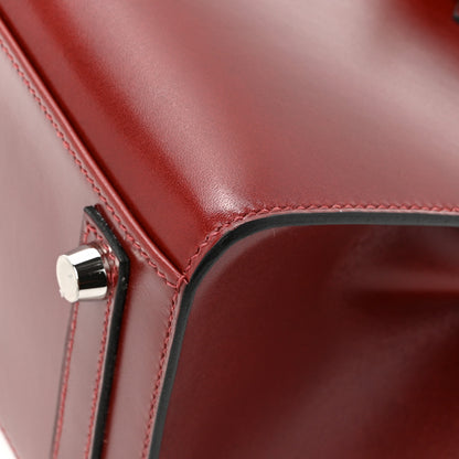 Hermes Box Birkin Sellier 25 Rouge H 10 of 13