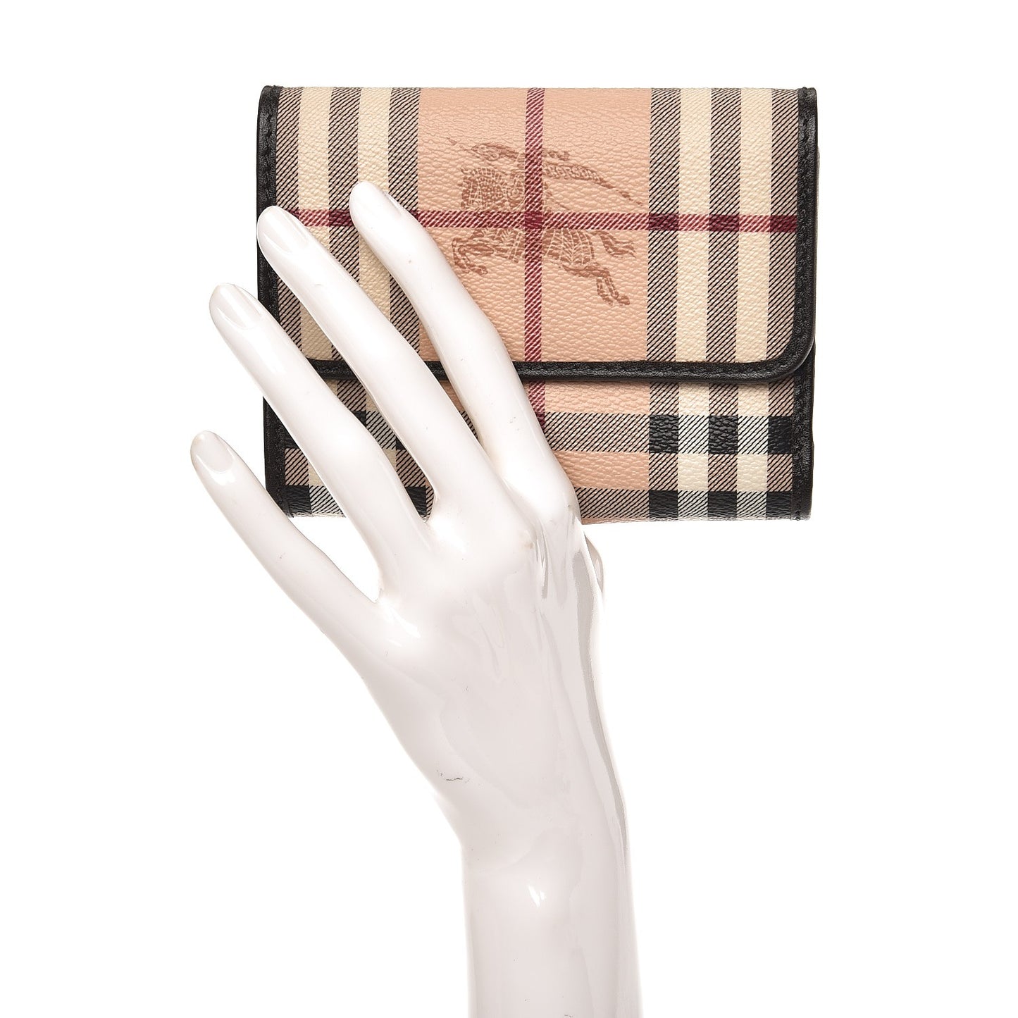 Haymarket Check Medium Bellfield ID Wallet Chocolate