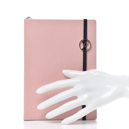 Louis Vuitton Epi Gustave Notebook MM Pale Pink 2 of 6