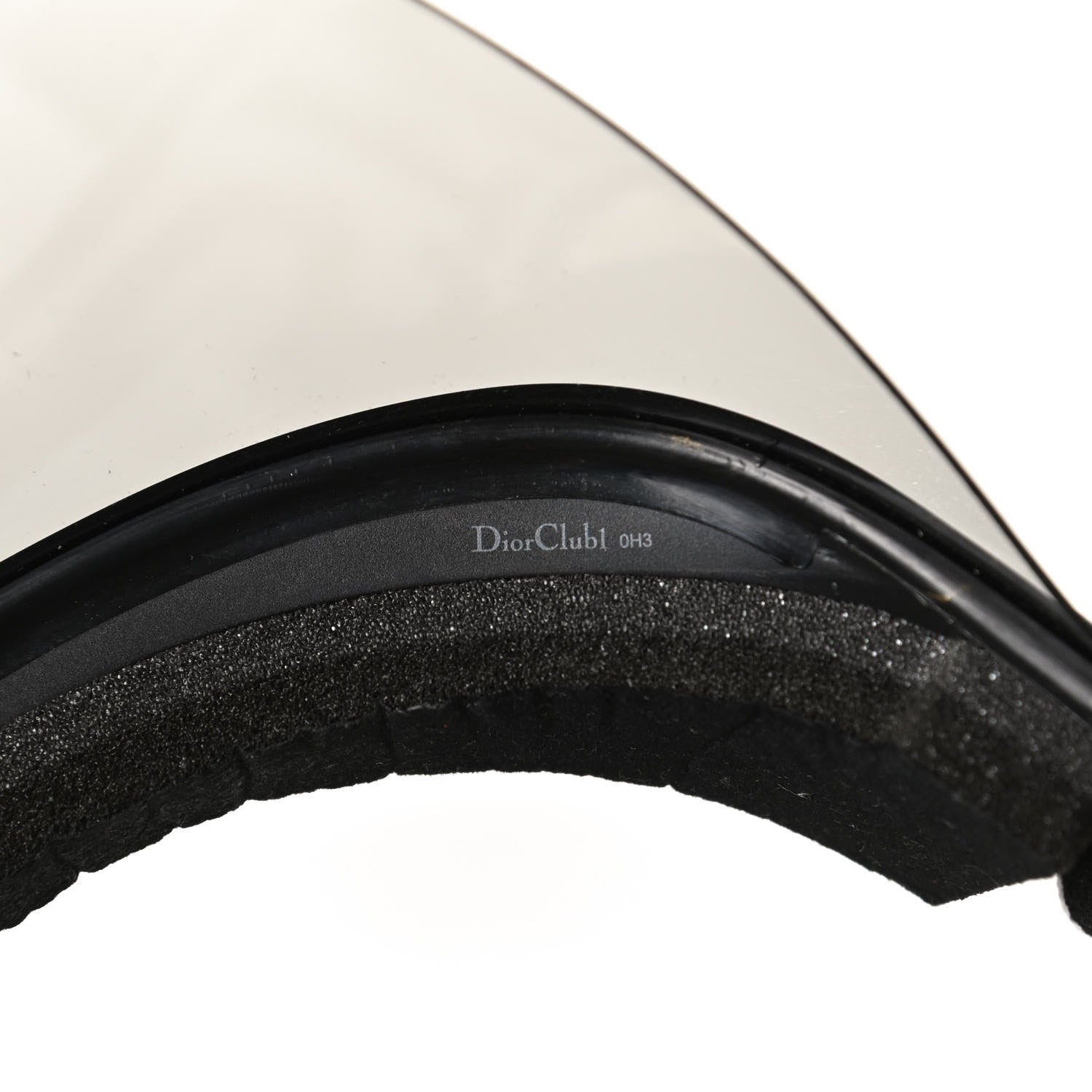 Christian Dior Mirrored DiorClubV1U Sun Visor Black 7 of 8