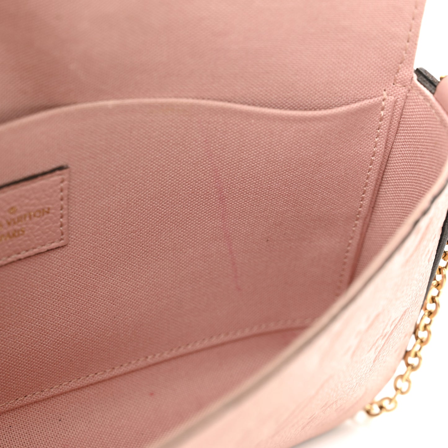 Empreinte Pochette Felicie Chain Wallet Rose Poudre