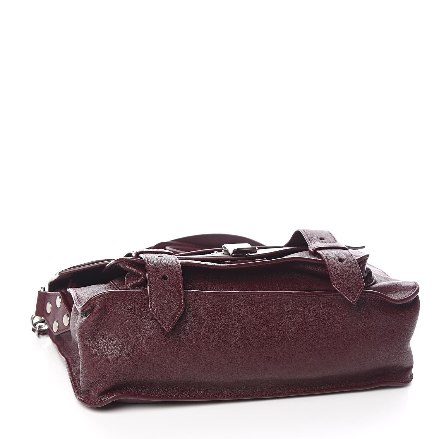 Proenza Schouler Lambskin Tiny PS1 Satchel Oxblood 4 of 10