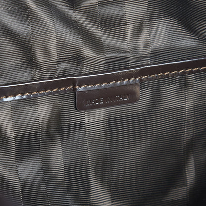 Burberry Nylon Calfskin Quilted Hoxton Hobo Brown 7 of 8