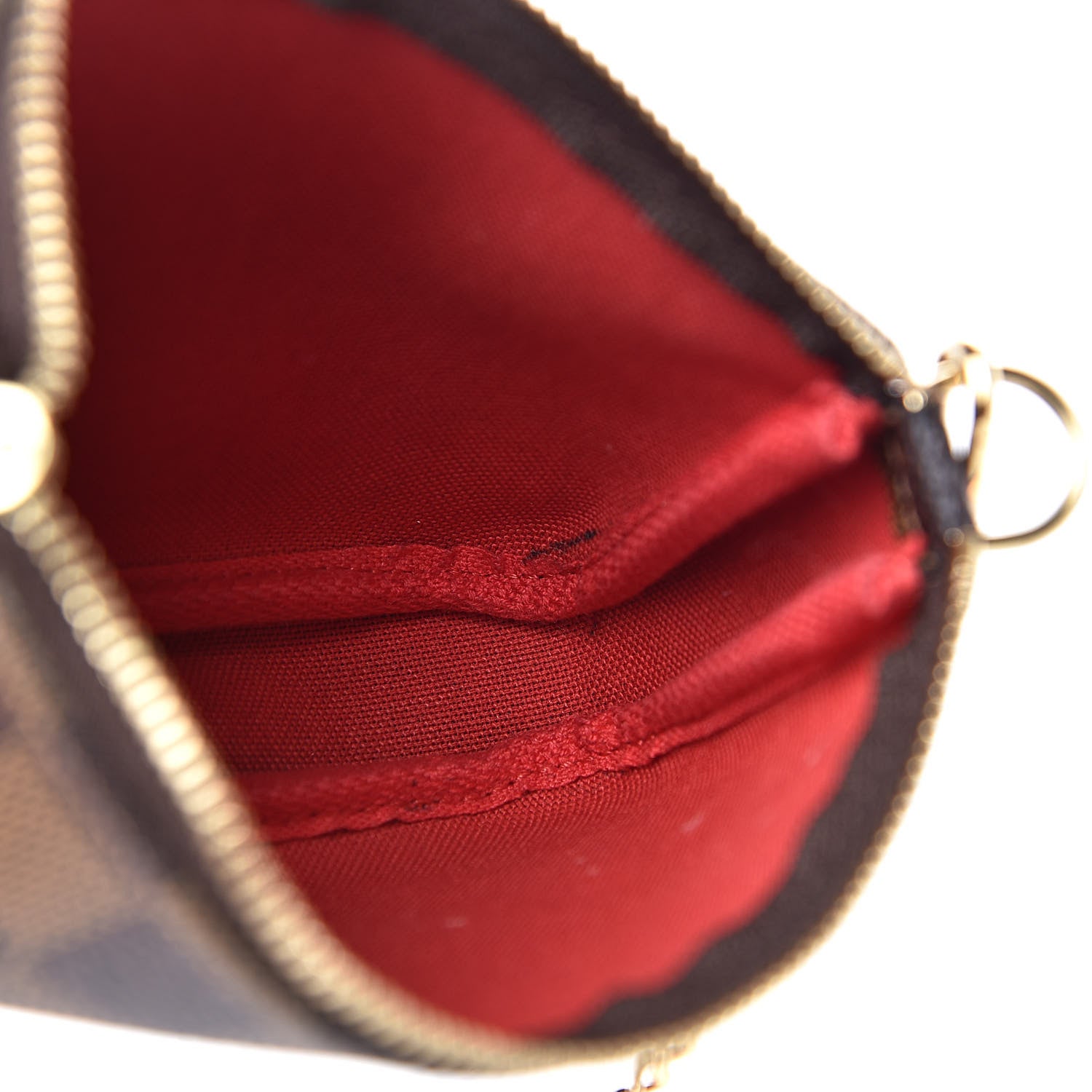 Louis Vuitton Damier Ebene Mini Pochette Accessories 10 of 11