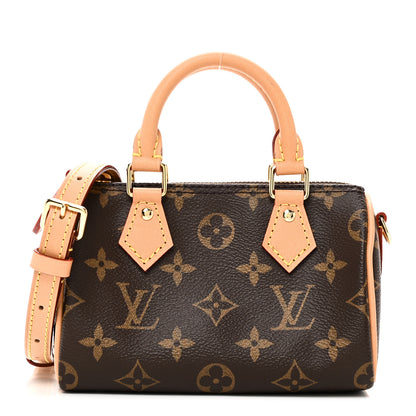 Louis Vuitton Monogram Nano Speedy Bandouliere 1 of 10
