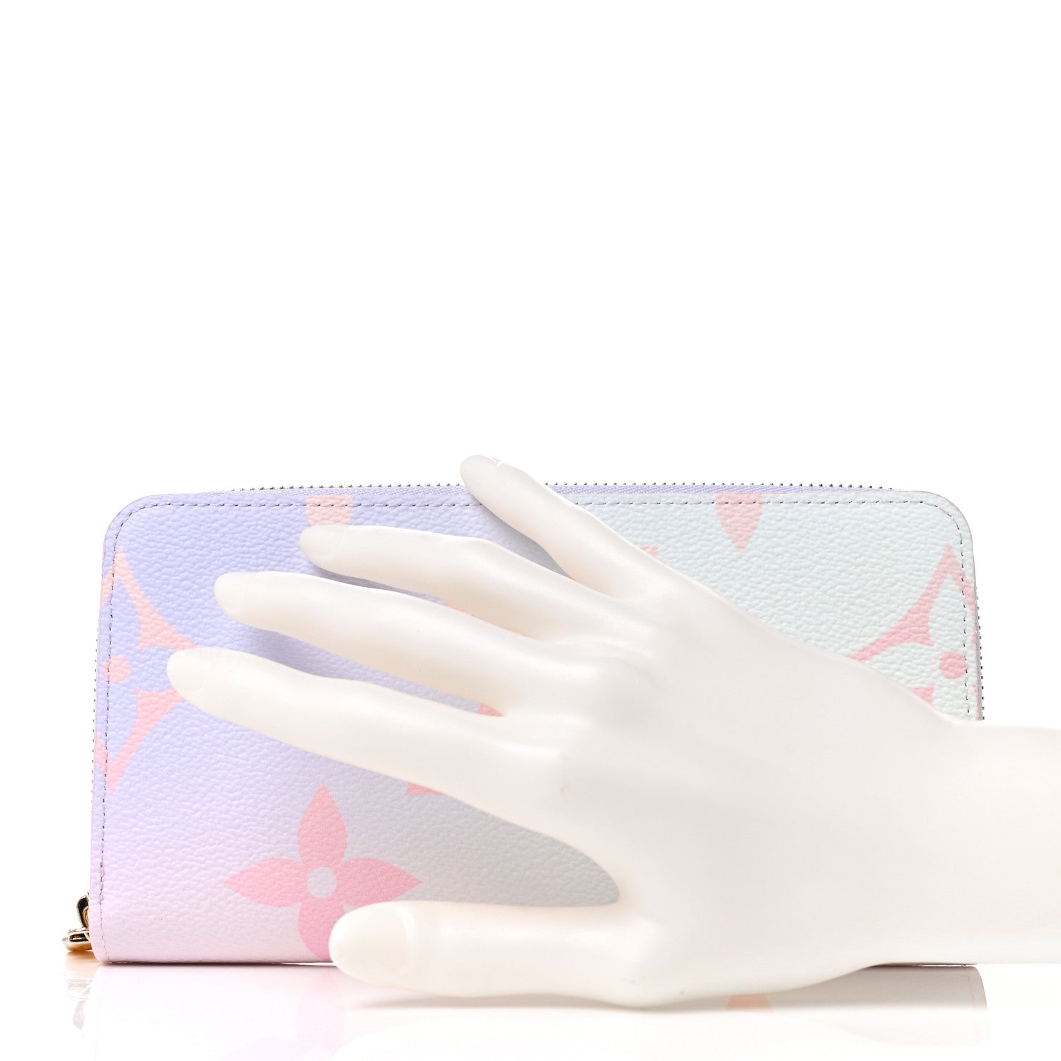 Louis Vuitton Monogram Giant Spring In The City Zippy Wallet Sunrise Pastel 2 of 9