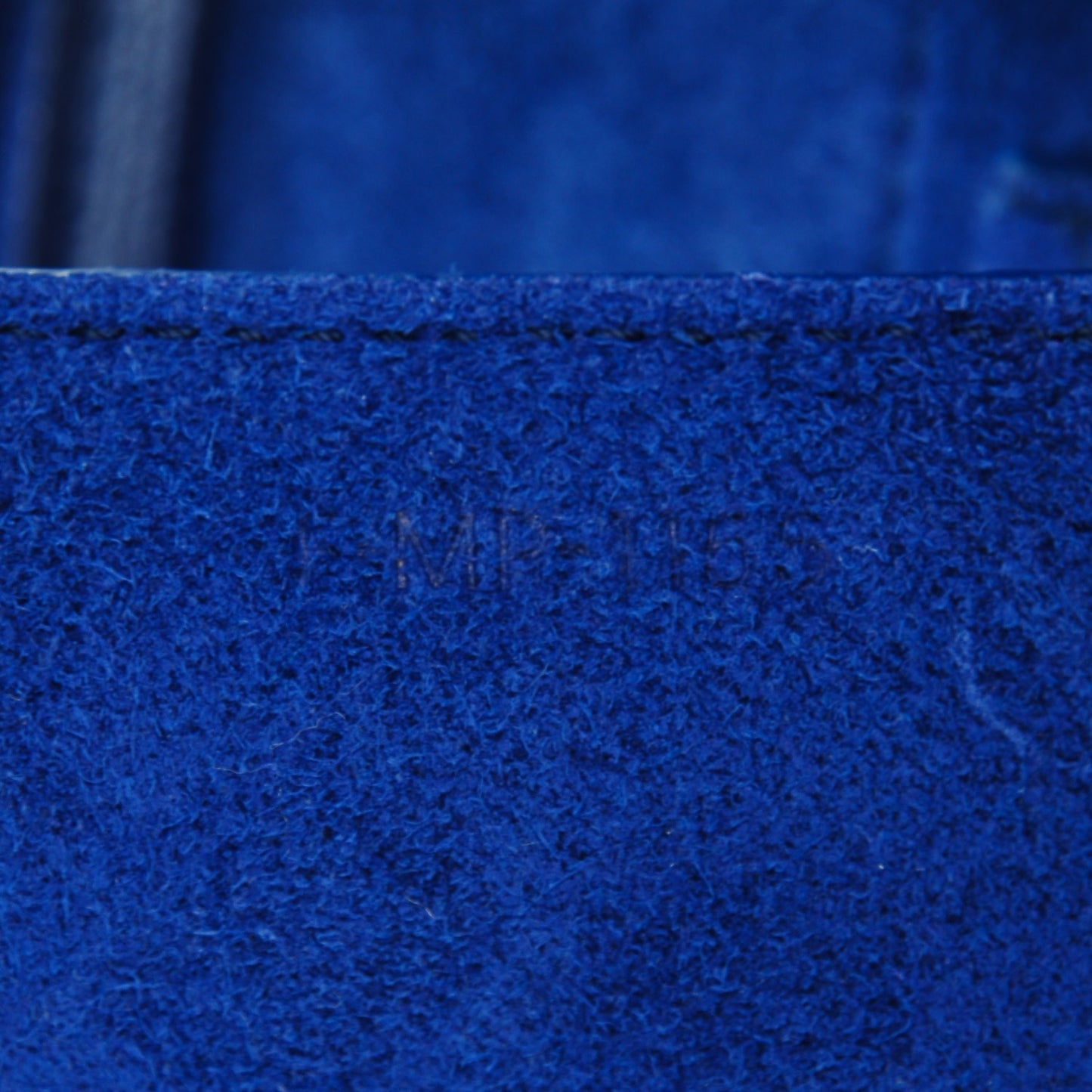 Grained Calfskin Mini Belt Bag Indigo