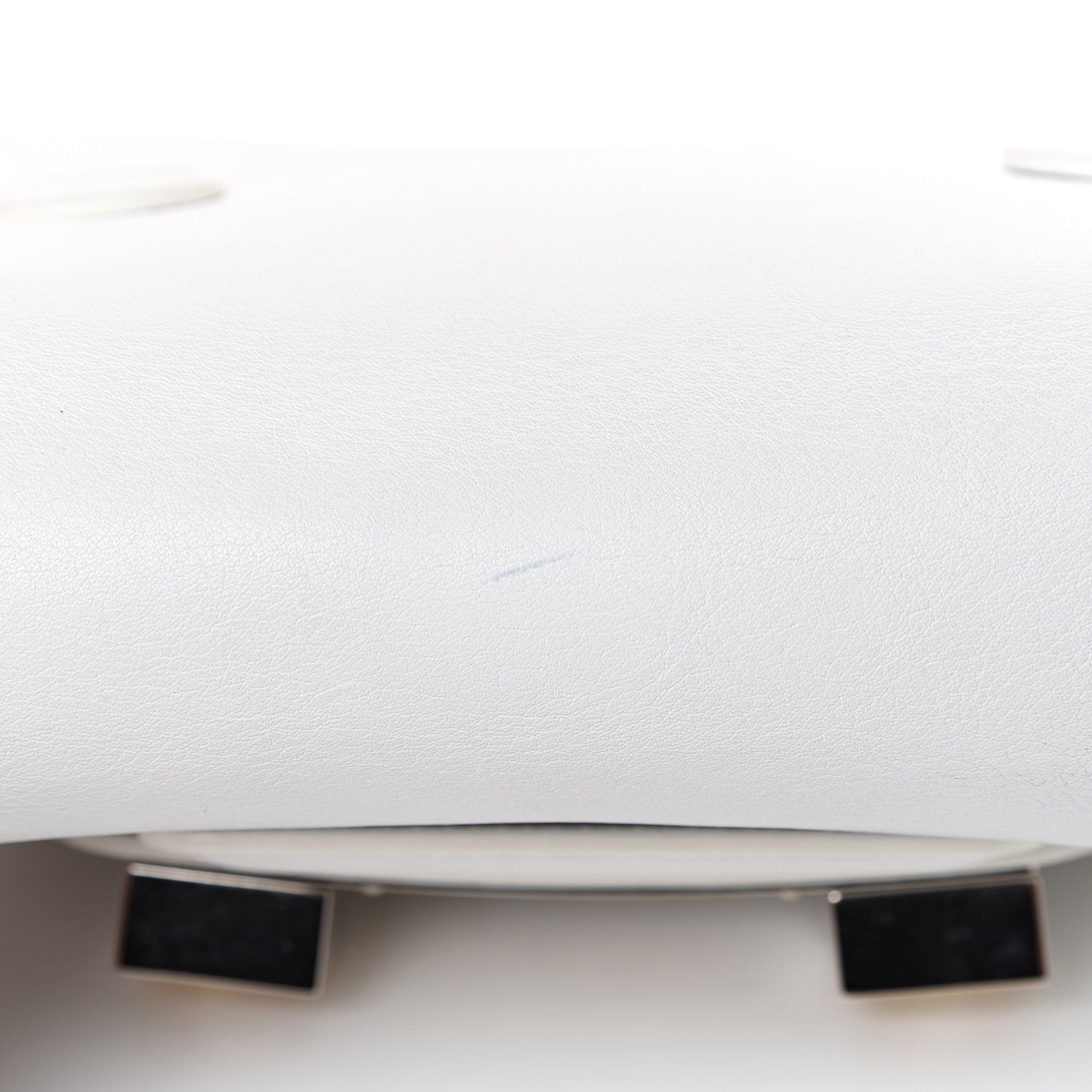 Calfskin Tiny PS11 Classic Shoulder Bag White