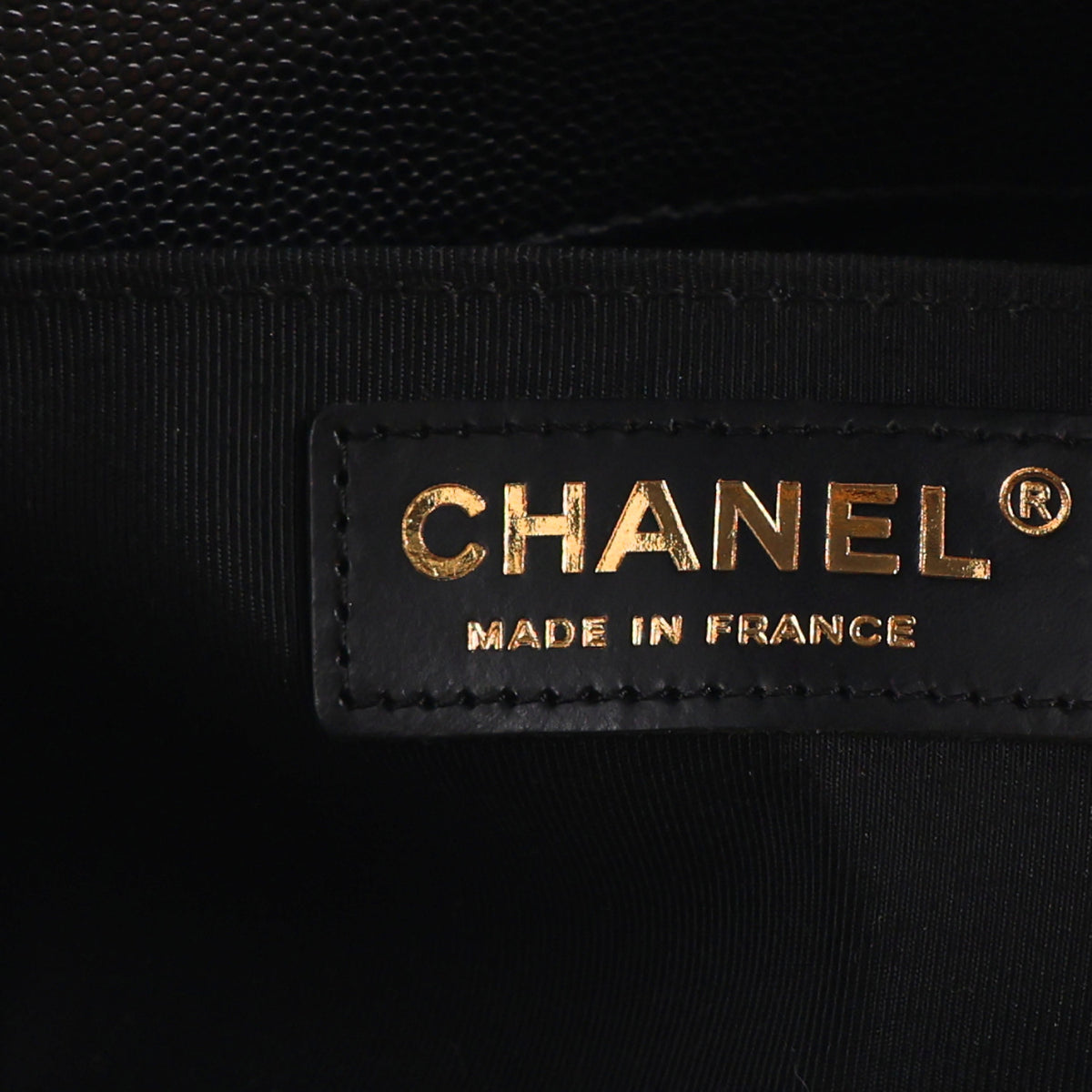 Chanel Caviar Quilted Medium Boy Flap Black 6 of 10