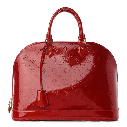Louis Vuitton Vernis Alma GM Pomme D'Amour 1 of 9