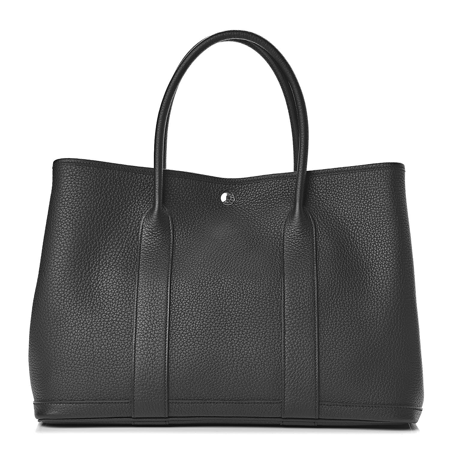 Hermes Negonda Garden Party Tote 36 MM Black 1 of 11