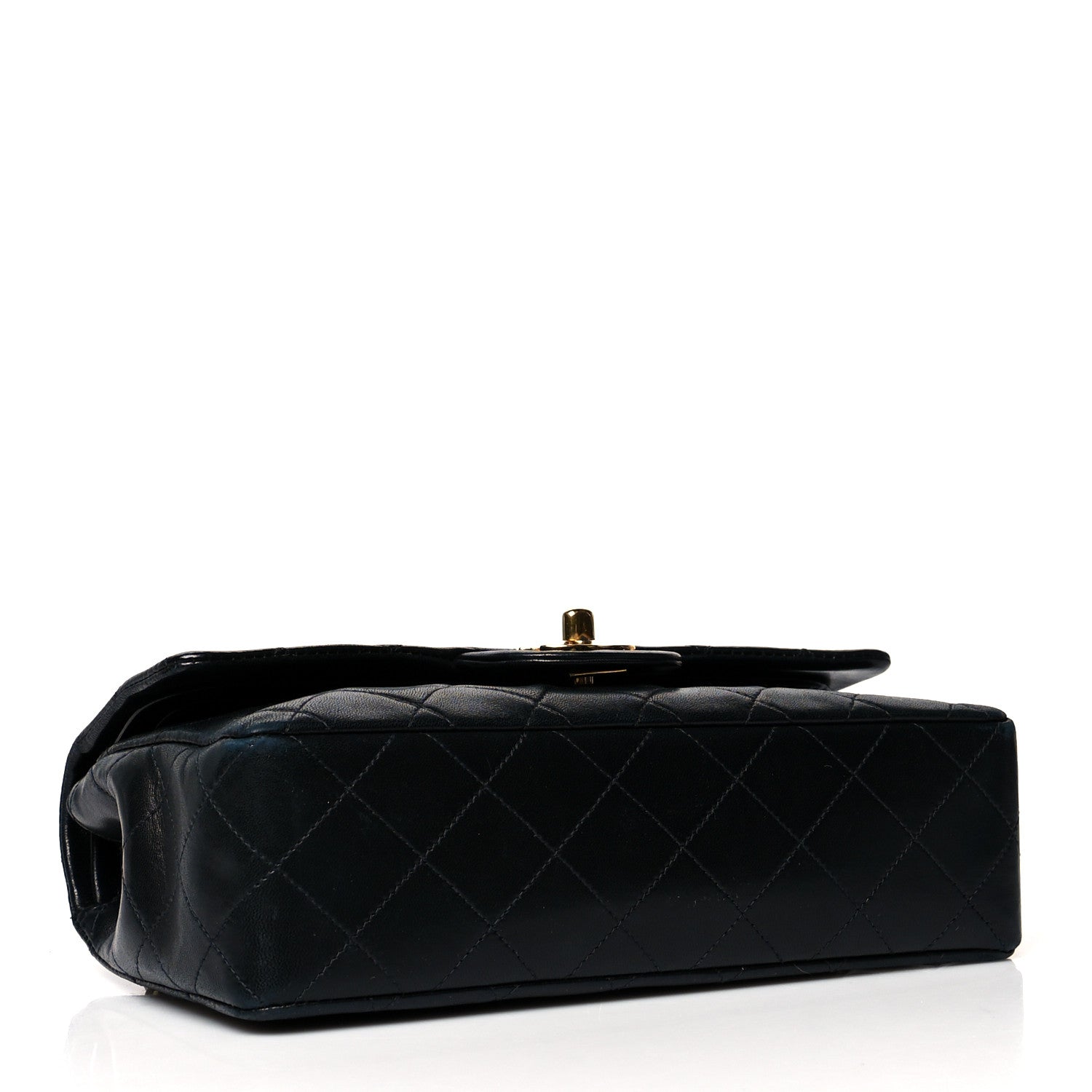 Chanel Lambskin Quilted Small Double Flap Black 4 of 17