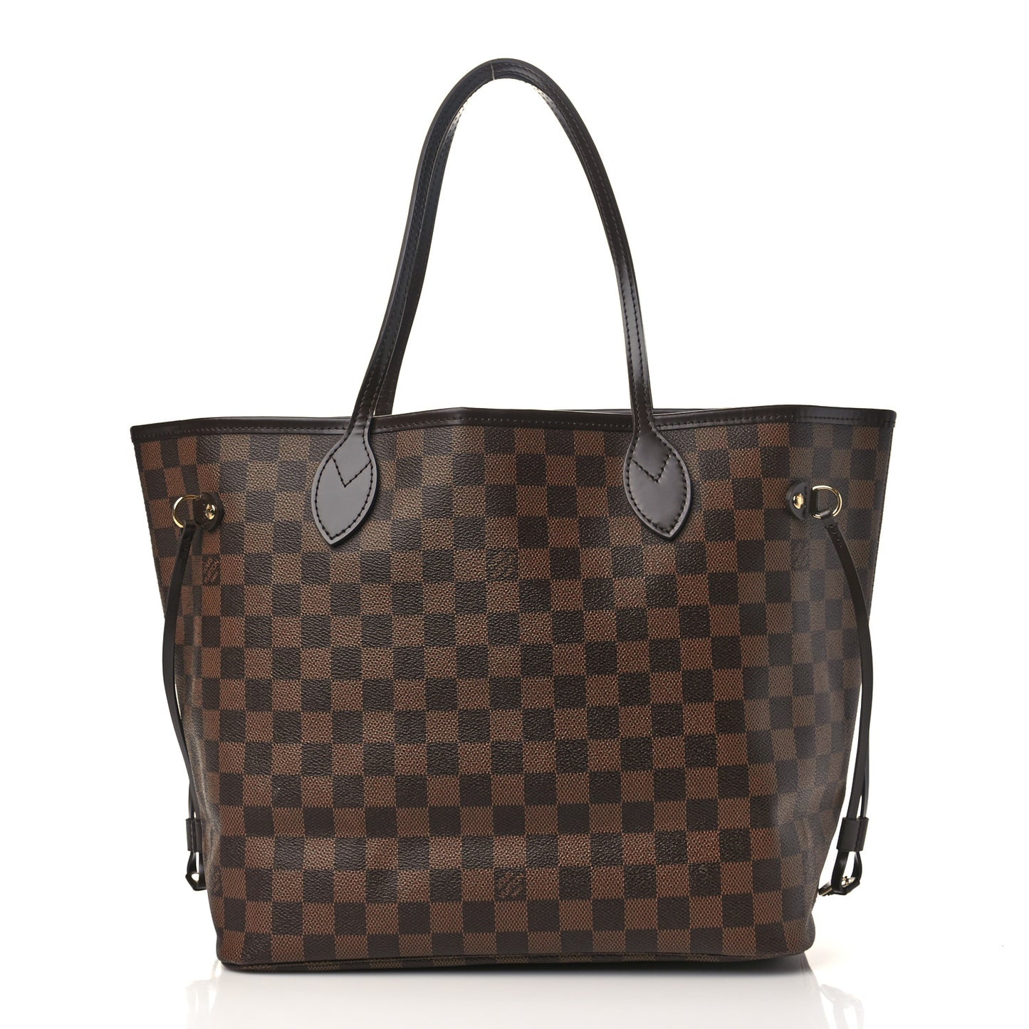 Damier Ebene Neo Neverfull MM Rose Ballerine