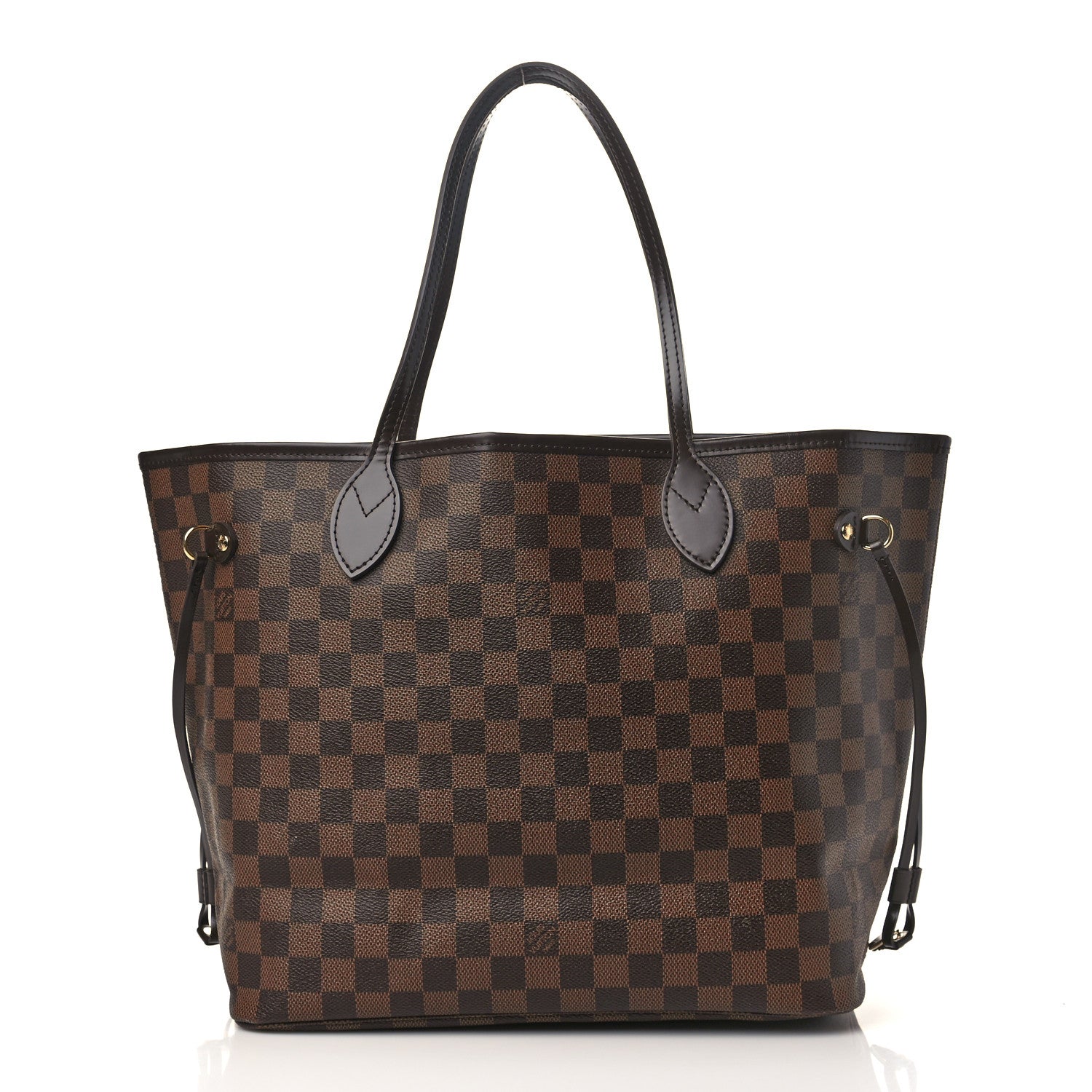 Louis Vuitton Damier Ebene Neo Neverfull MM Rose Ballerine 3 of 9