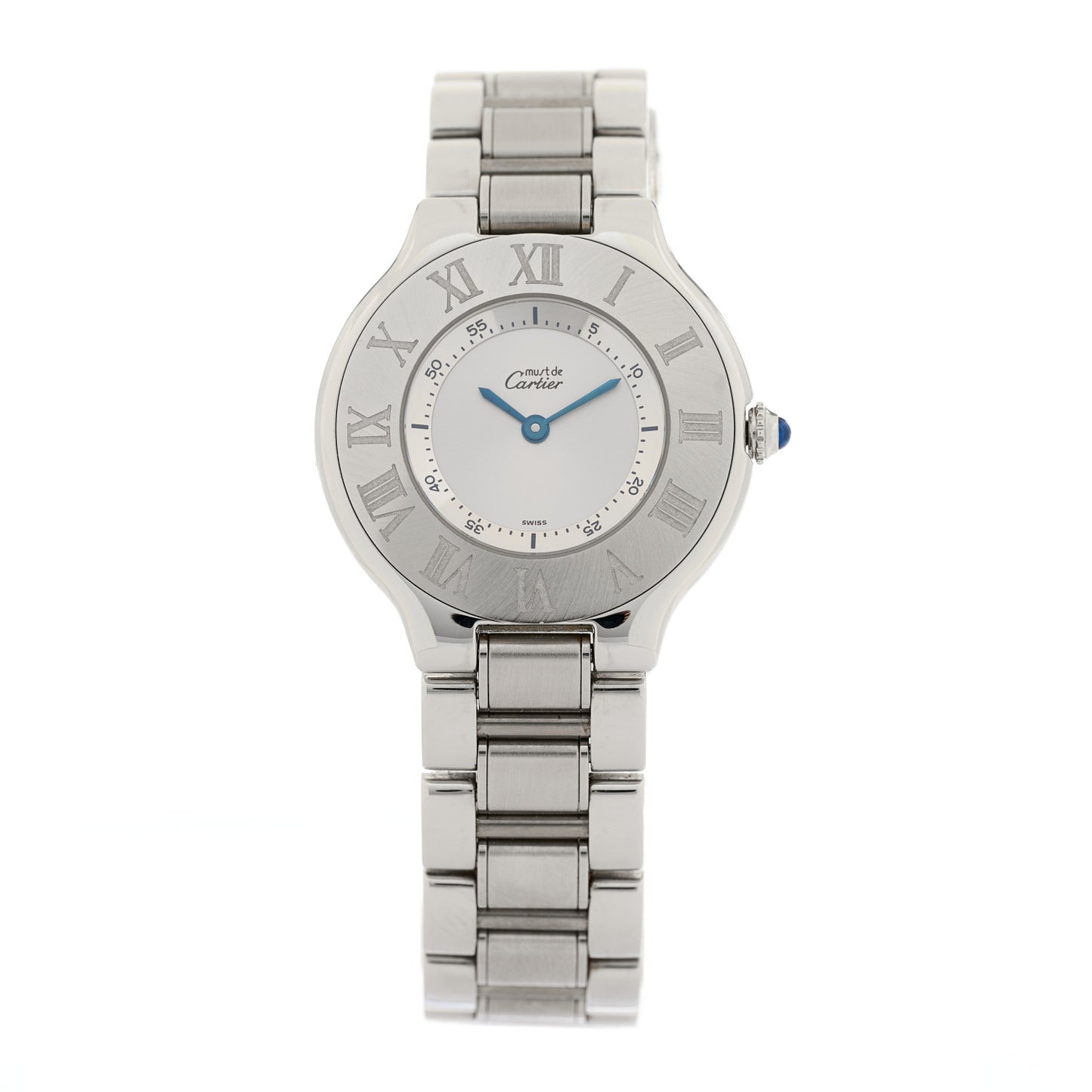 Stainless Steel 31mm Must De 21 Quartz Watch