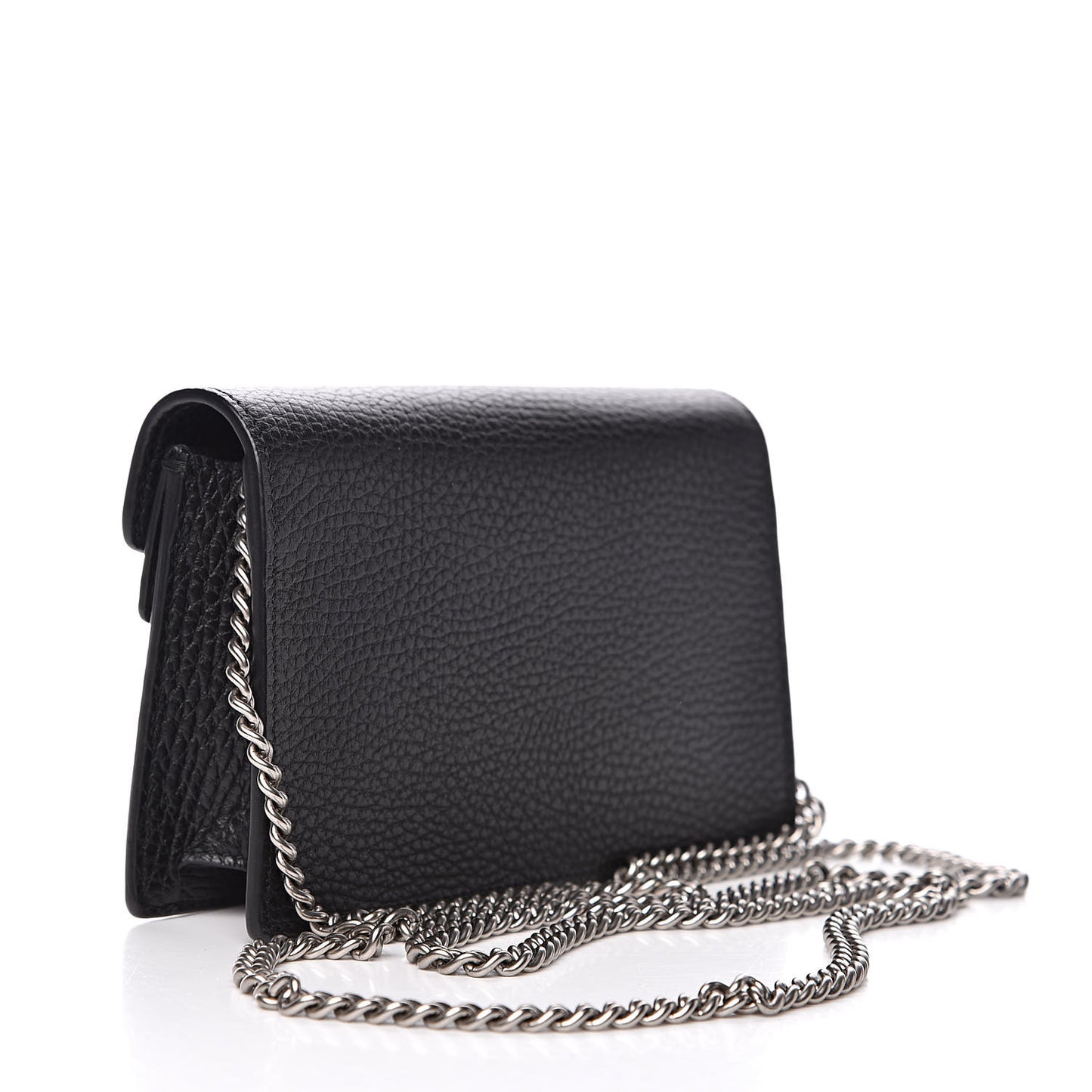 Calfskin Super Mini Dionysus Shoulder Bag Black