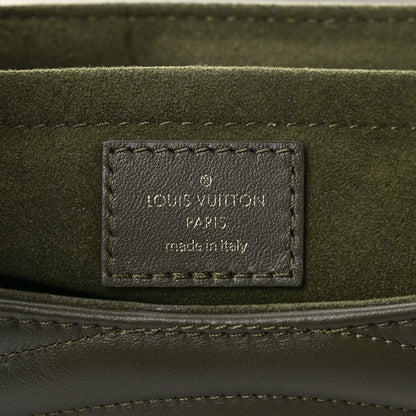 Louis Vuitton Calfskin New Wave Chain MM Kaki 6 of 9