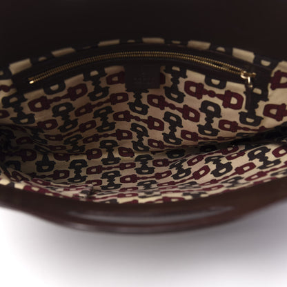 Gucci Guccissima Medium Punch Top Handle Tote Brown 5 of 11
