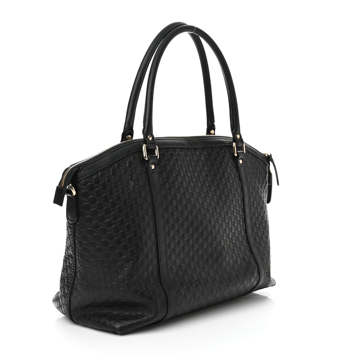 Gucci Soft Microguccissima Dome Satchel Black 3 of 19