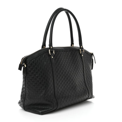 Gucci Soft Microguccissima Dome Satchel Black 3 of 19