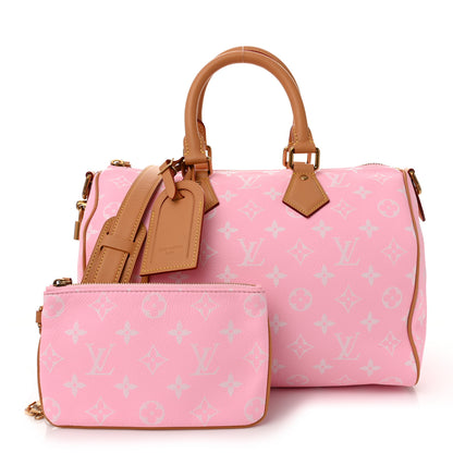 Louis Vuitton Calfskin Monogram Speedy P9 Bandouliere 30 Candy 3 of 11
