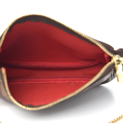 Louis Vuitton Damier Ebene Mini Pochette Accessories 5 of 7