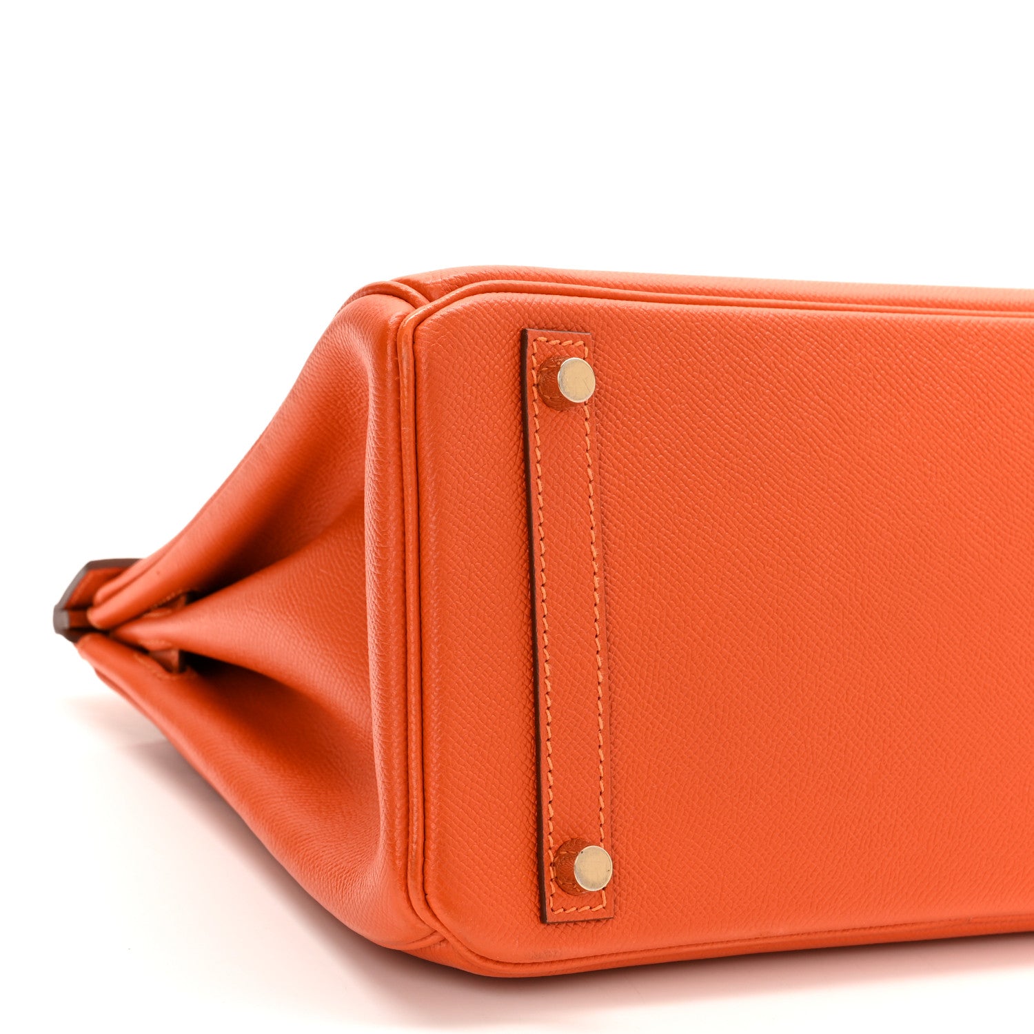 Hermes Epsom Birkin 30 Orange 9 of 11