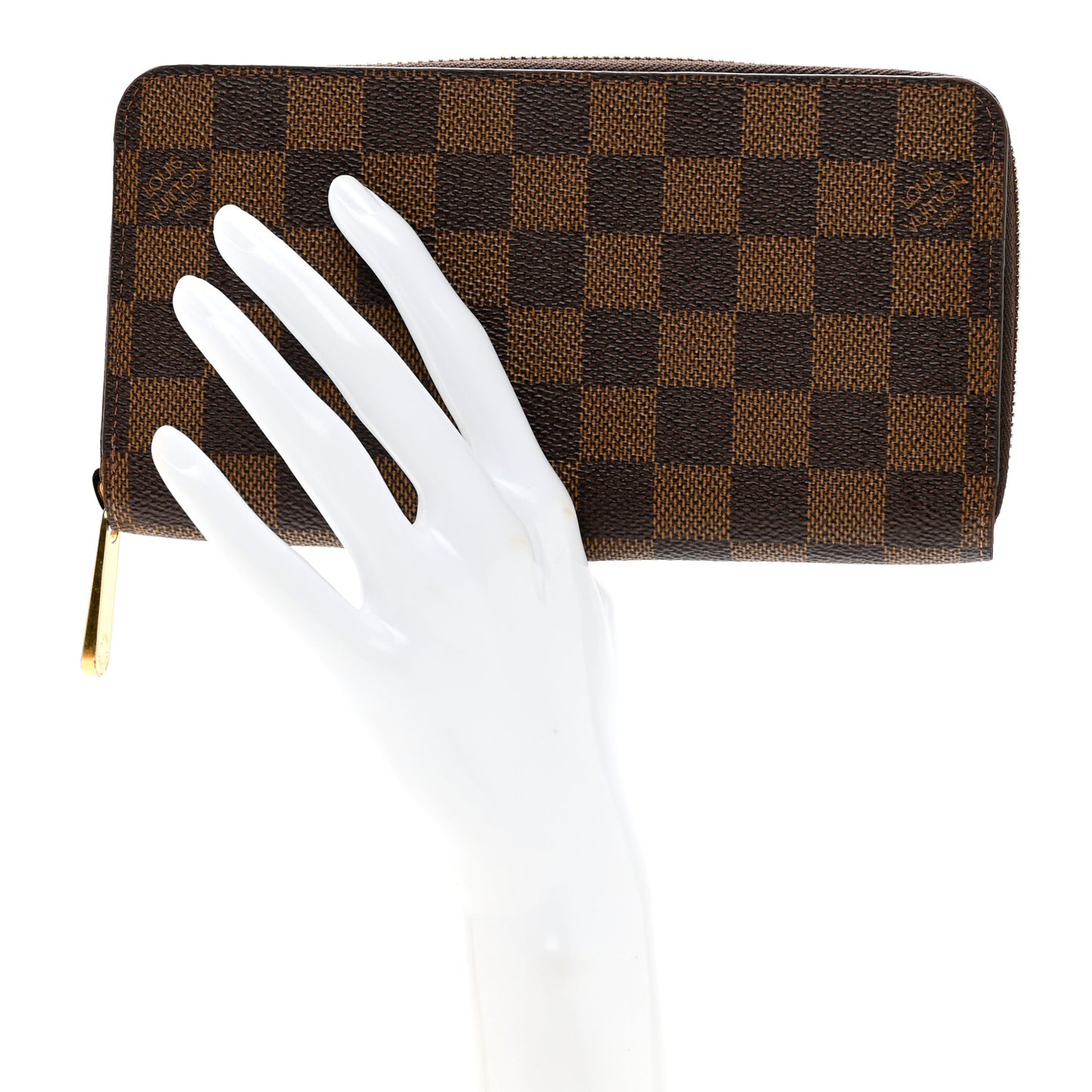 Damier Ebene Zippy Wallet