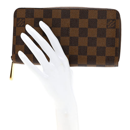 Louis Vuitton Damier Ebene Zippy Wallet 2 of 10