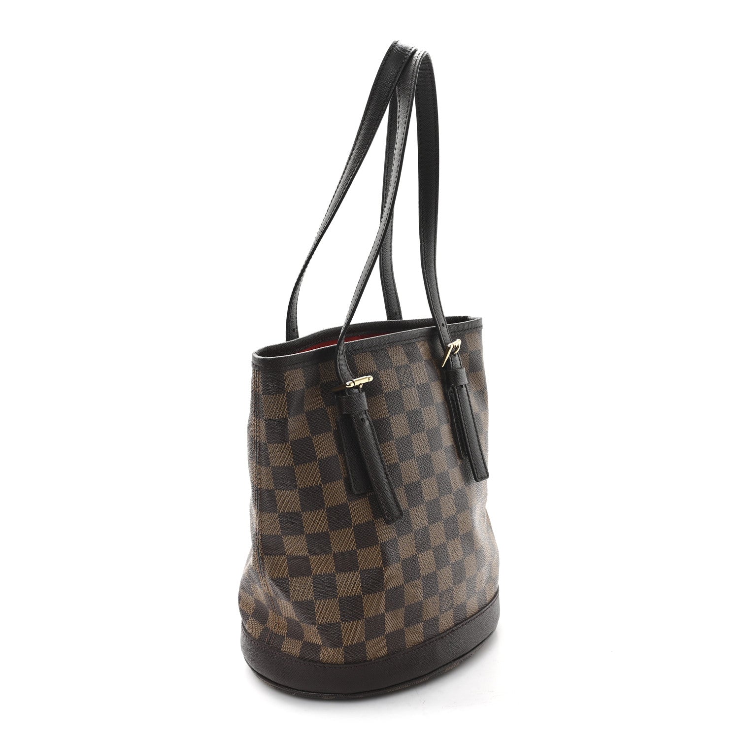 Louis Vuitton Damier Ebene Marais Bucket 23 3 of 10