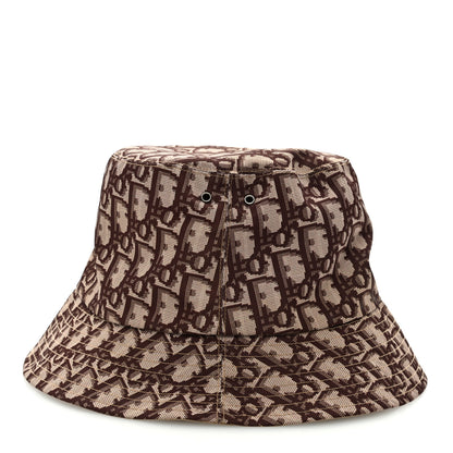 Christian Dior Oblique Reversible Teddy-D Brim Bucket Hat Beige 5 of 6