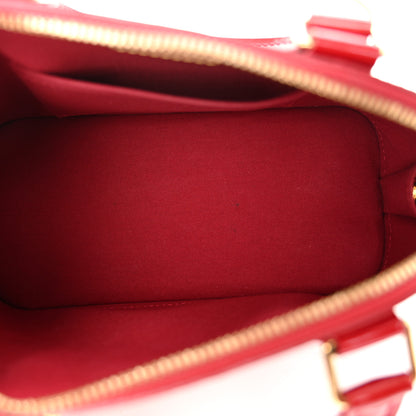 Louis Vuitton Vernis Alma BB Pomme D'Amour 5 of 9
