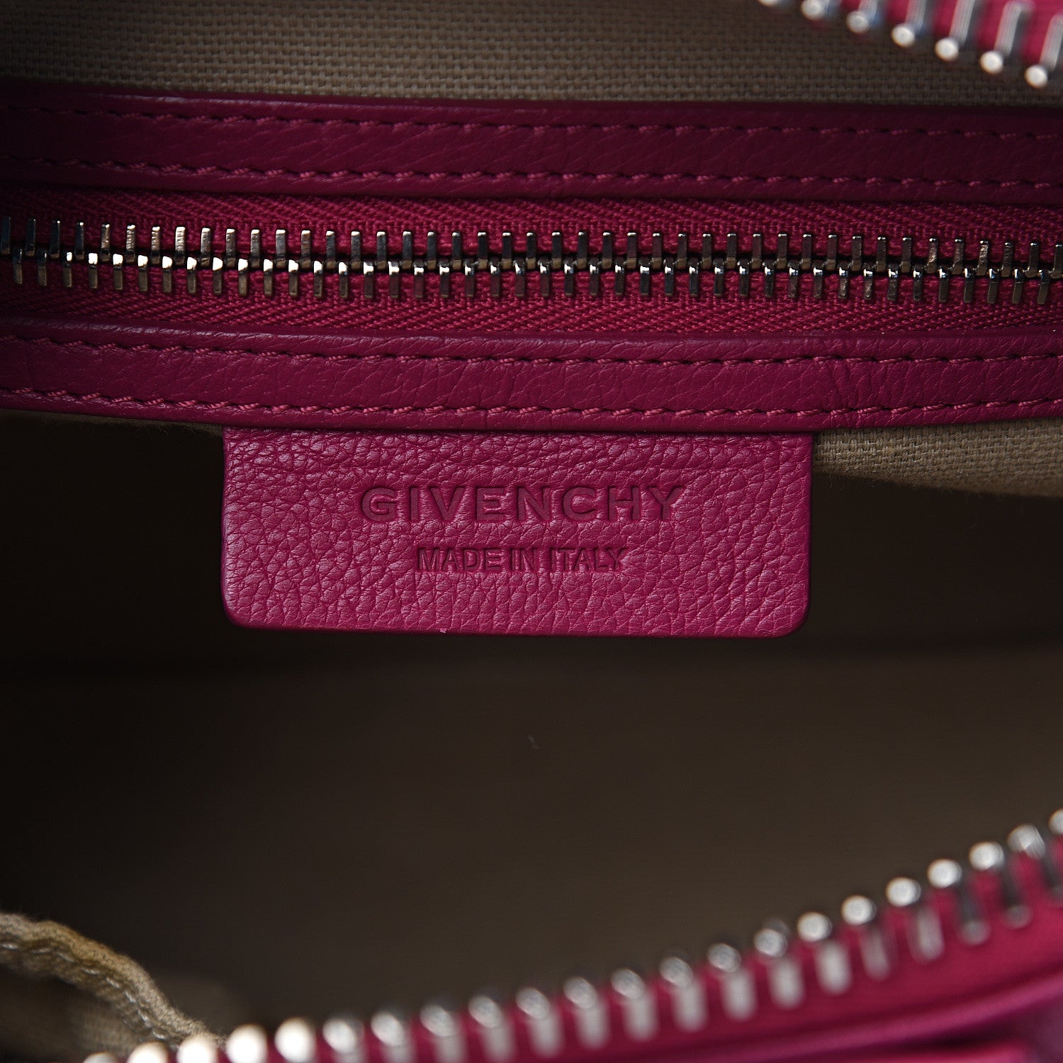 Givenchy Sugar Goatskin Mini Antigona Magenta 5 of 10