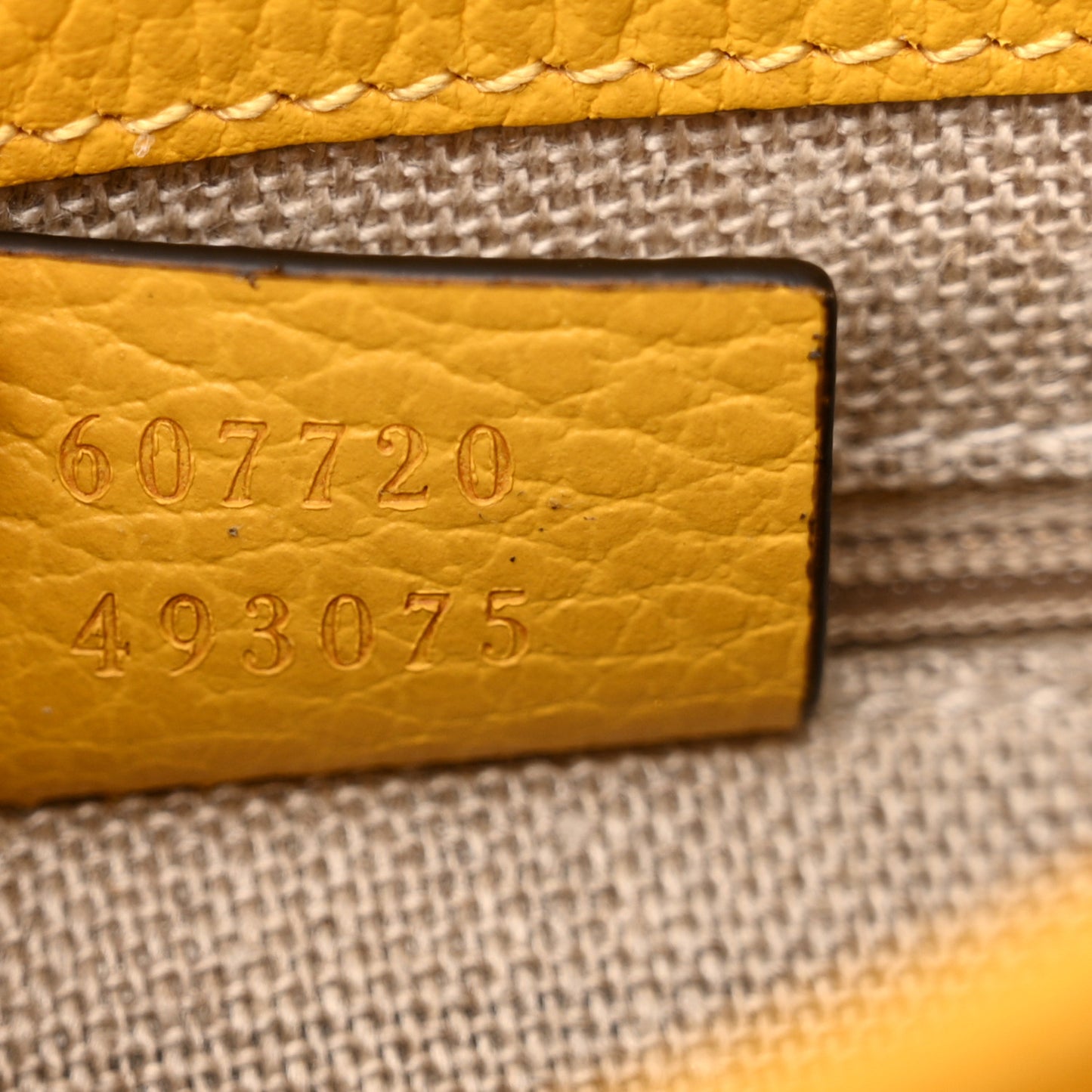 Dollar Calfskin Interlocking G Crossbody Bag New Buttercup