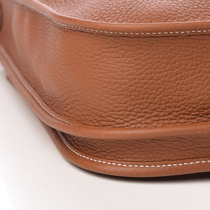 Hermes Taurillon Clemence Evelyne III PM Gold 9 of 11