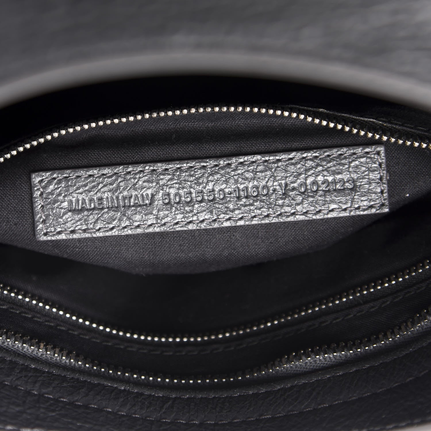 Balenciaga Agneau Classic Silver Hardware City Gris Fossile 8 of 14