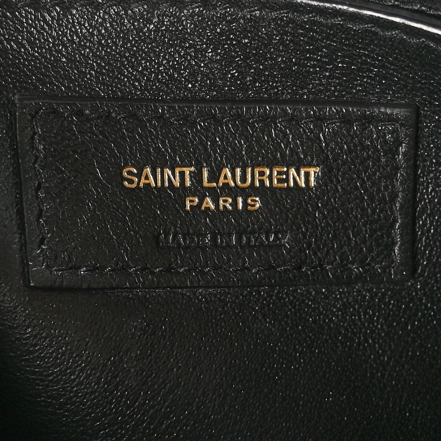 Saint Laurent Calfskin Y Quilted Monogram Small Loulou Chain Satchel Black 7 of 11