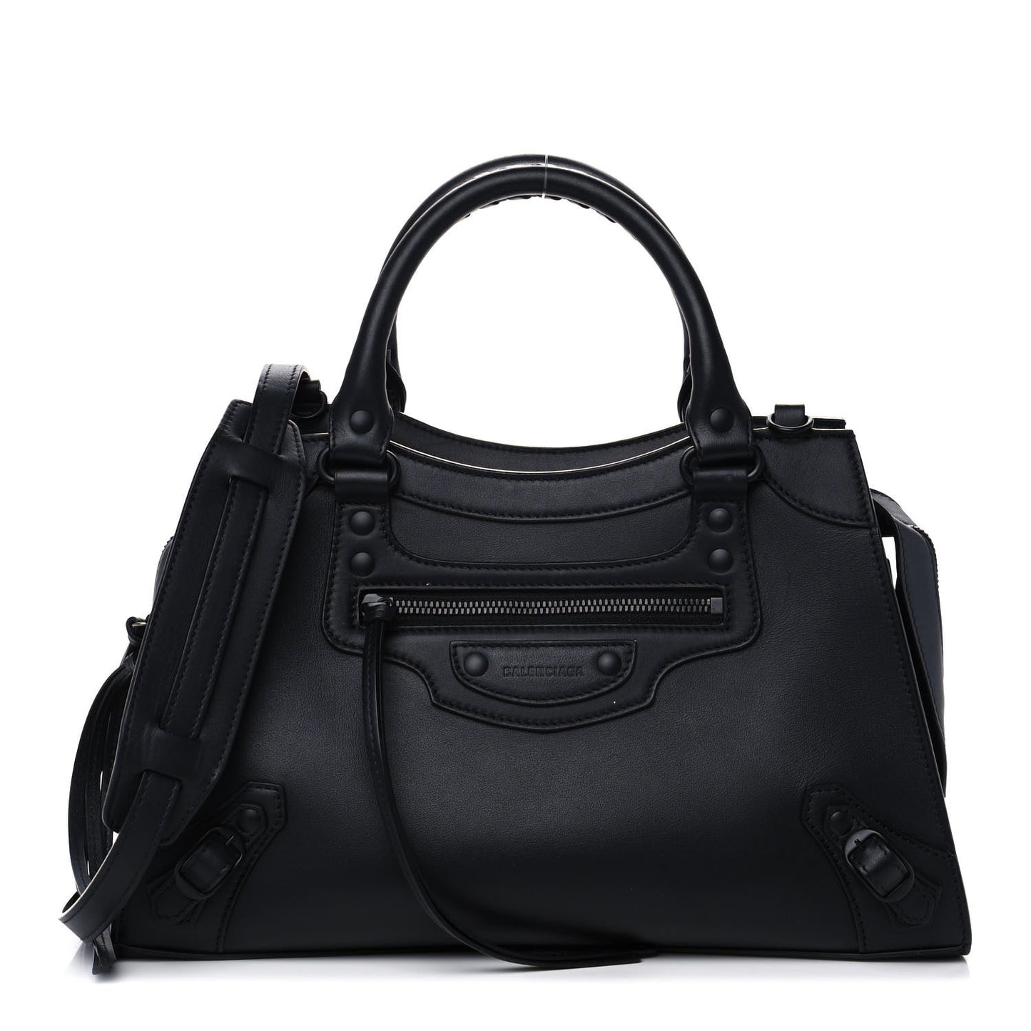 Smooth Calfskin Neo Classic Black Hardware S City Black