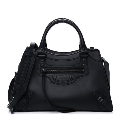 Balenciaga Smooth Calfskin Neo Classic Black Hardware S City Black 1 of 11