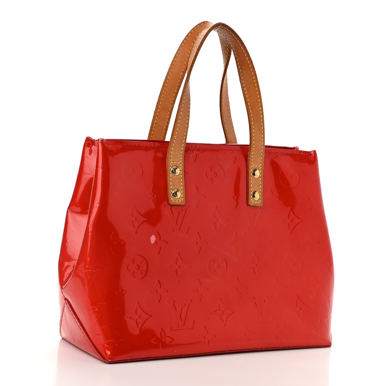Louis Vuitton Vernis Reade PM Rouge 3 of 14