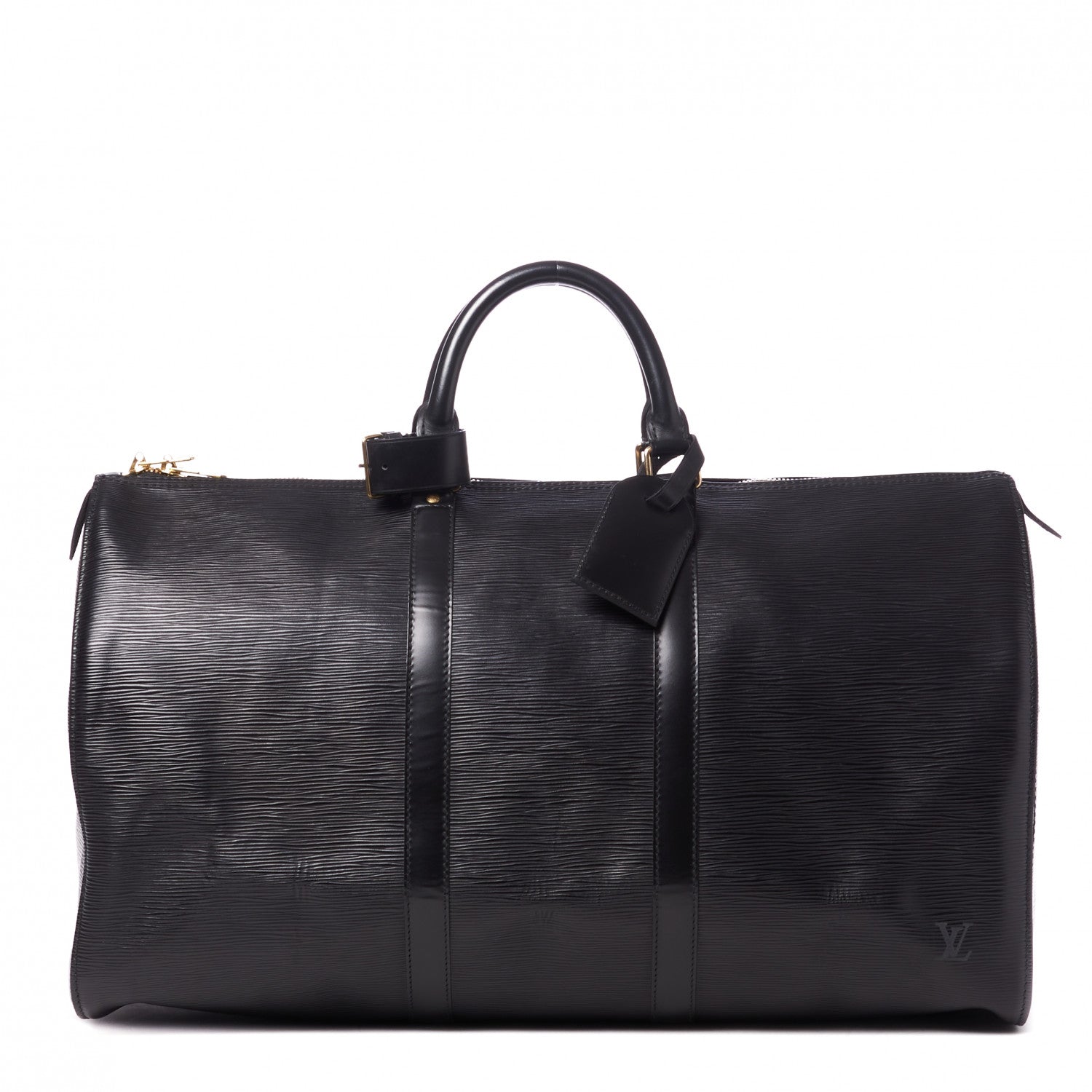 Louis Vuitton Epi Keepall 50 Black 1 of 10