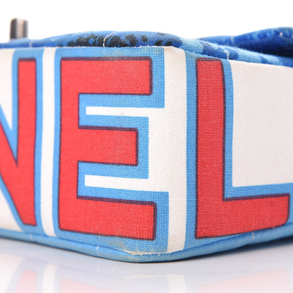 Chanel Canvas Square Quilted Surf Flap Multicolor 9 of 23