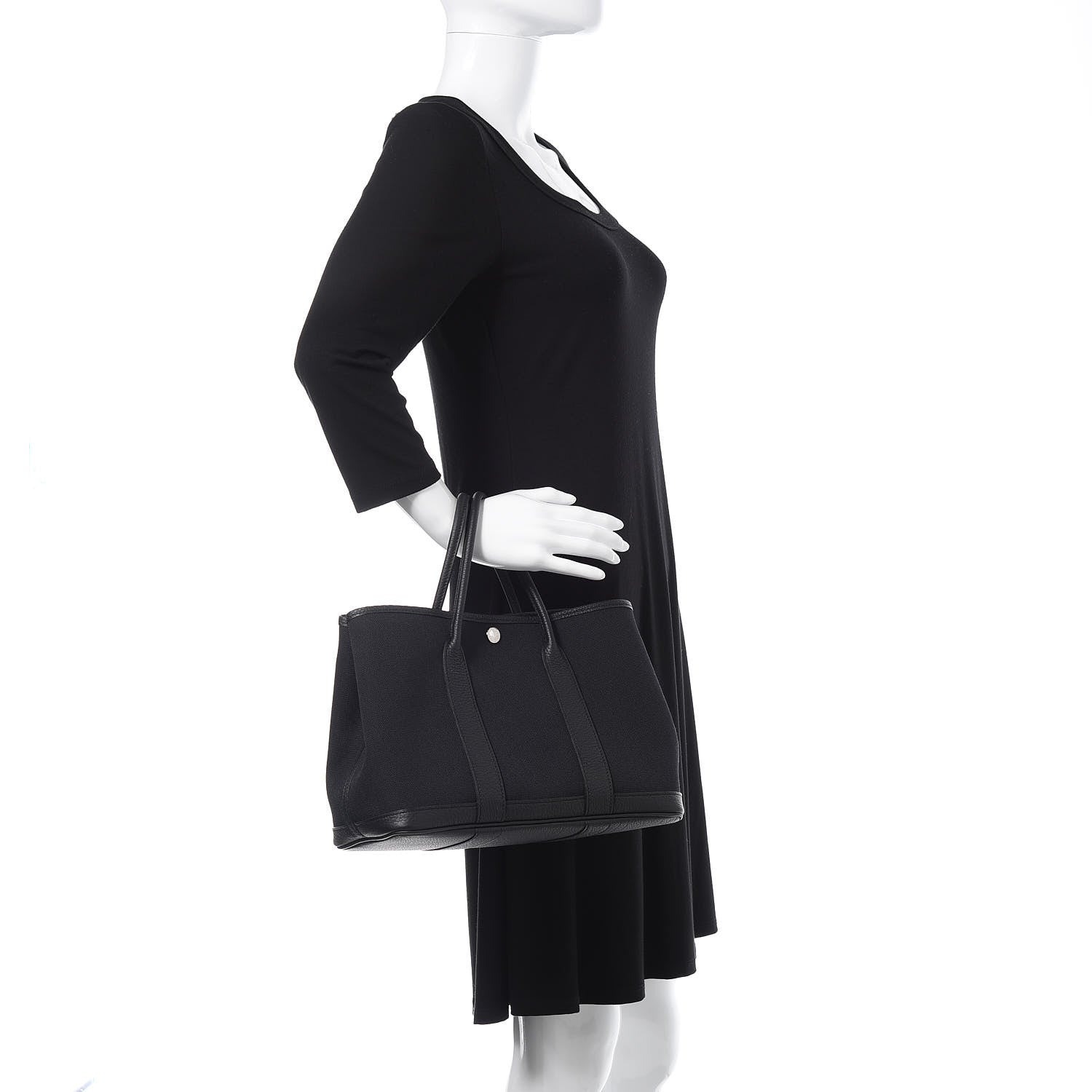 Hermes Toile Negonda Garden Party 30 TPM Black 2 of 10