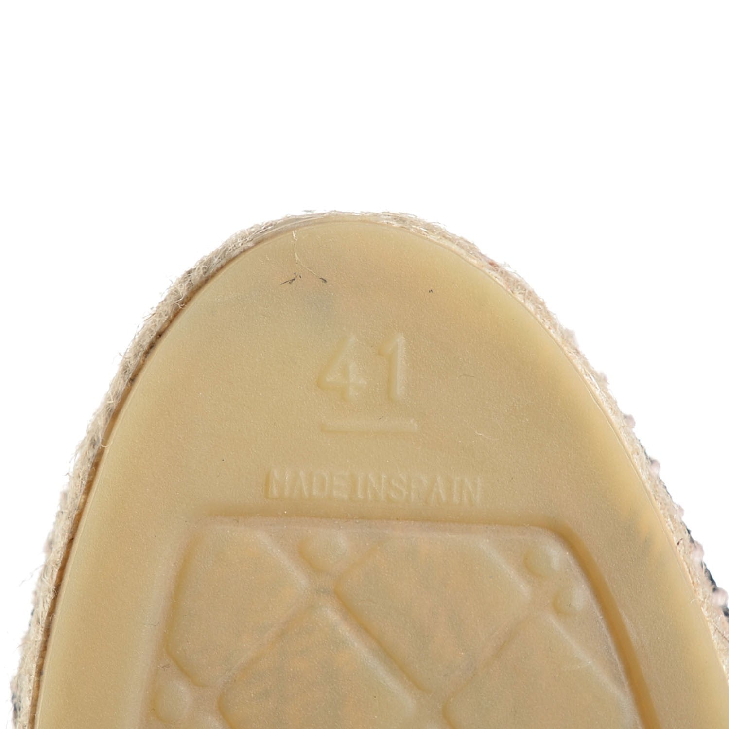 Chanel Toile Monogram Cap Toe Espadrilles 41 Multicolor 7 of 9