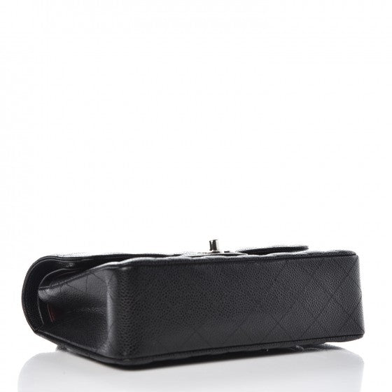 Chanel Caviar Quilted Small Double Flap Black 4 of 9