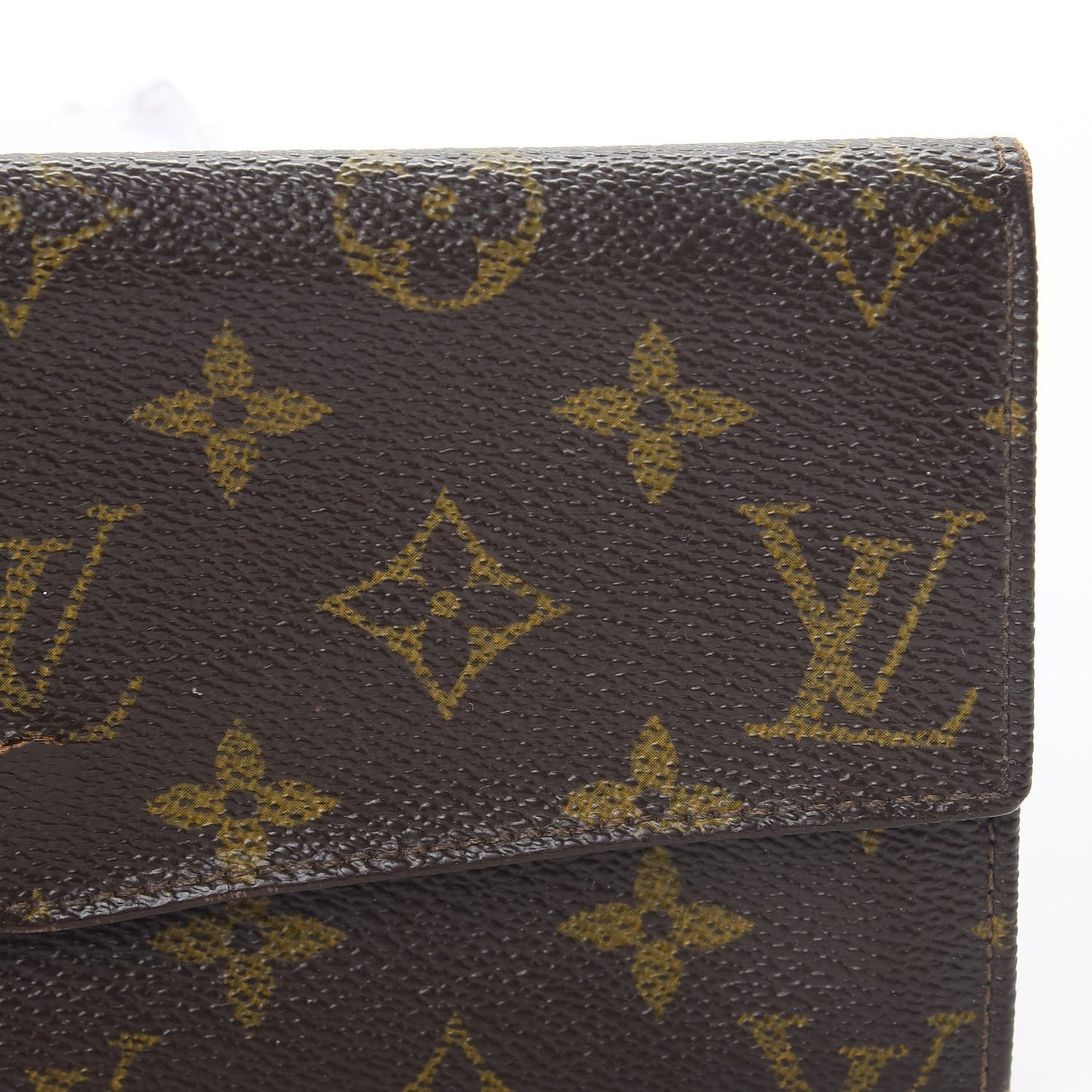 Monogram Flap Wallet